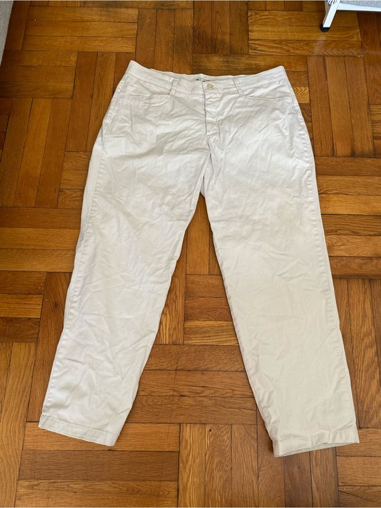Lee Pants - Lee Relaxed VINTAGE Straight Leg Khaki Chino Pants Women’s 16 Medium Beige